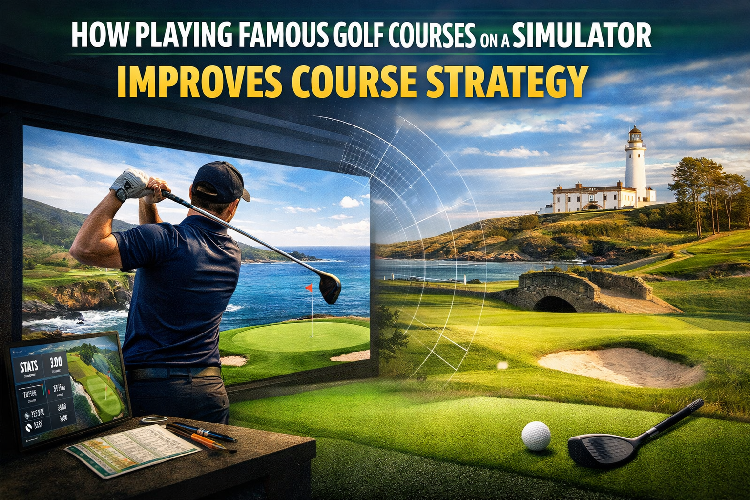 Does Playing Golf Simulators Improve Course Strategy